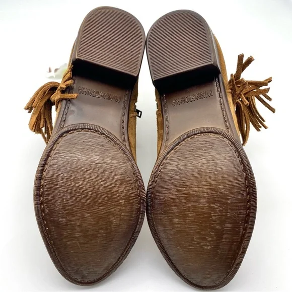 NWOT Minnetonka Blake Western Style Boot with Fringe, 6 - Picture 13 of 15